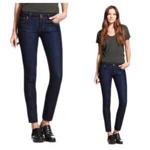 DL1961 Jeans 25 Angel Mid Rise Skinny Ankle Dark Stretch Slim 1214‎